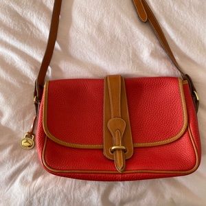 Vintage D&B Wild Berry Large Equestrian Bag